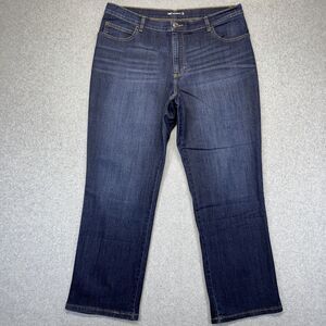 Lee 1889 Relaxed Fit Jeans Women’s 14P (Measures 36x28.5) Blue Dark Wash